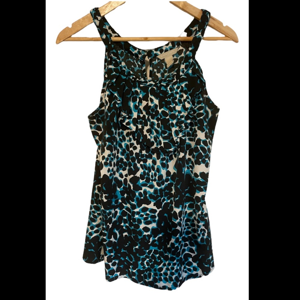 Banana Republic smocked tank top blouse